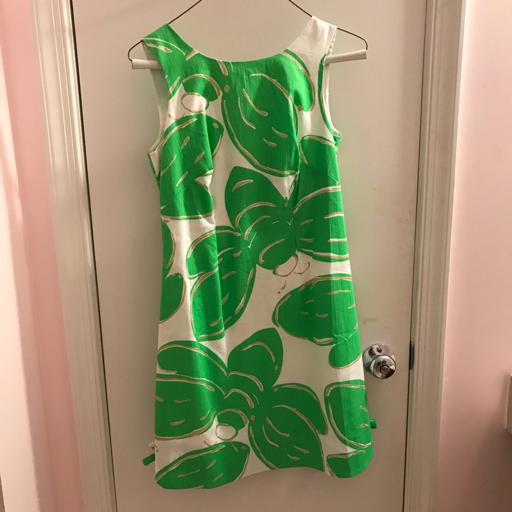 Lilly Pulitzer Delia Shift Dress Bumble Bee Print